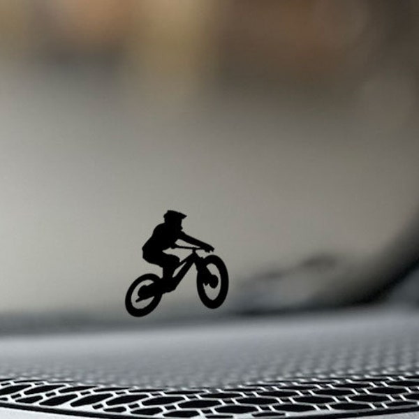 Mountain Bike Windshield Decals - MTB Decals - MTB Windshield Decals - MTB Stickers - Bike Decals - Bike Stickers - Bike Decals