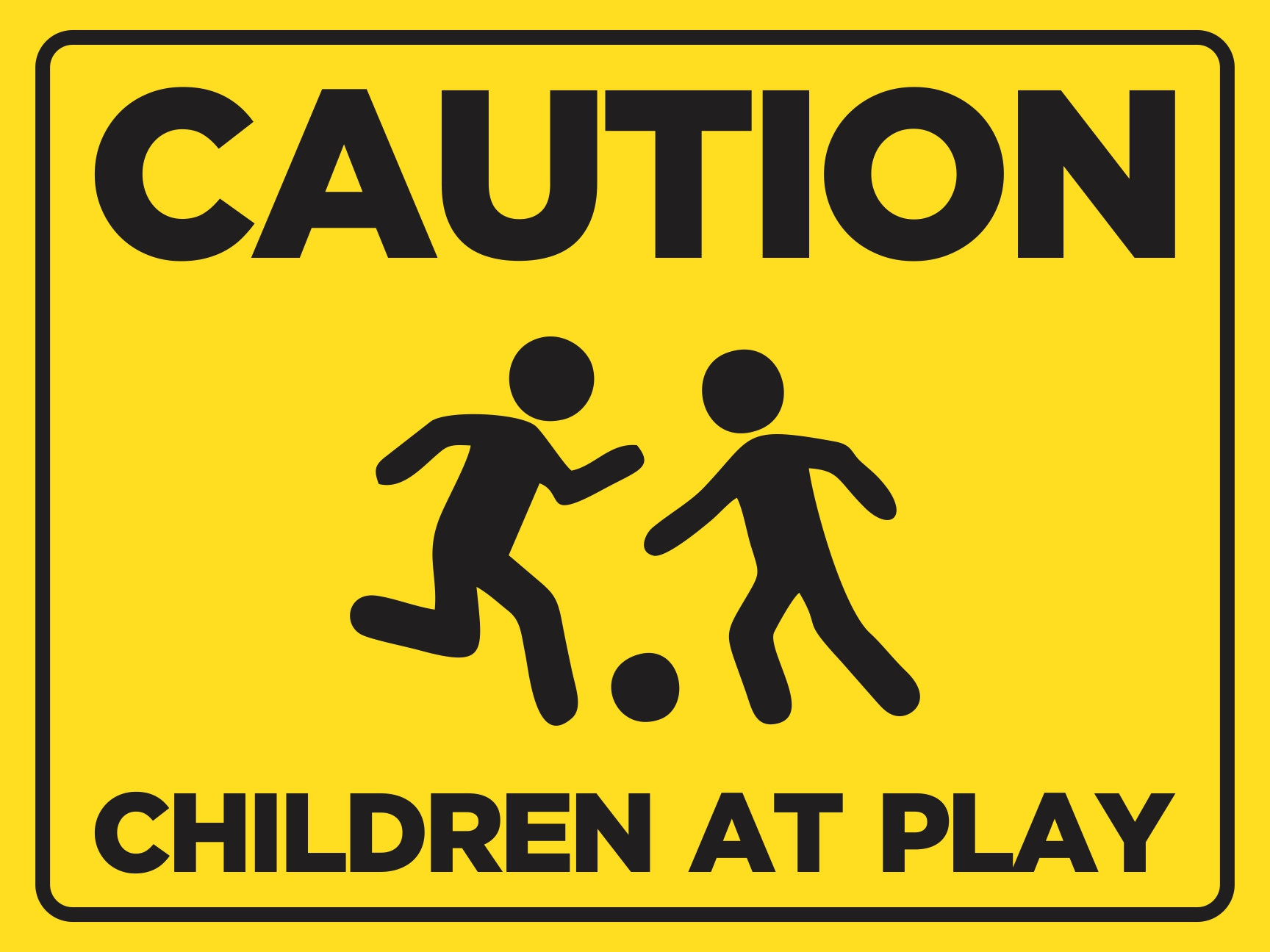 【ヴィンテージ看板】CAUTION CHILDREN PLAYING 標識 ヴィンテージ看板】CAUTION CHILDREN PLAYING 標識