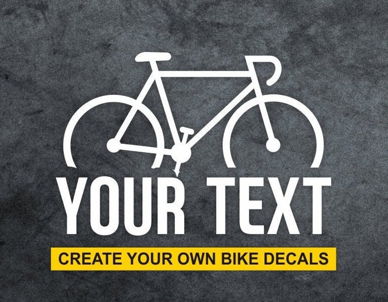 custom bicycle decals au
