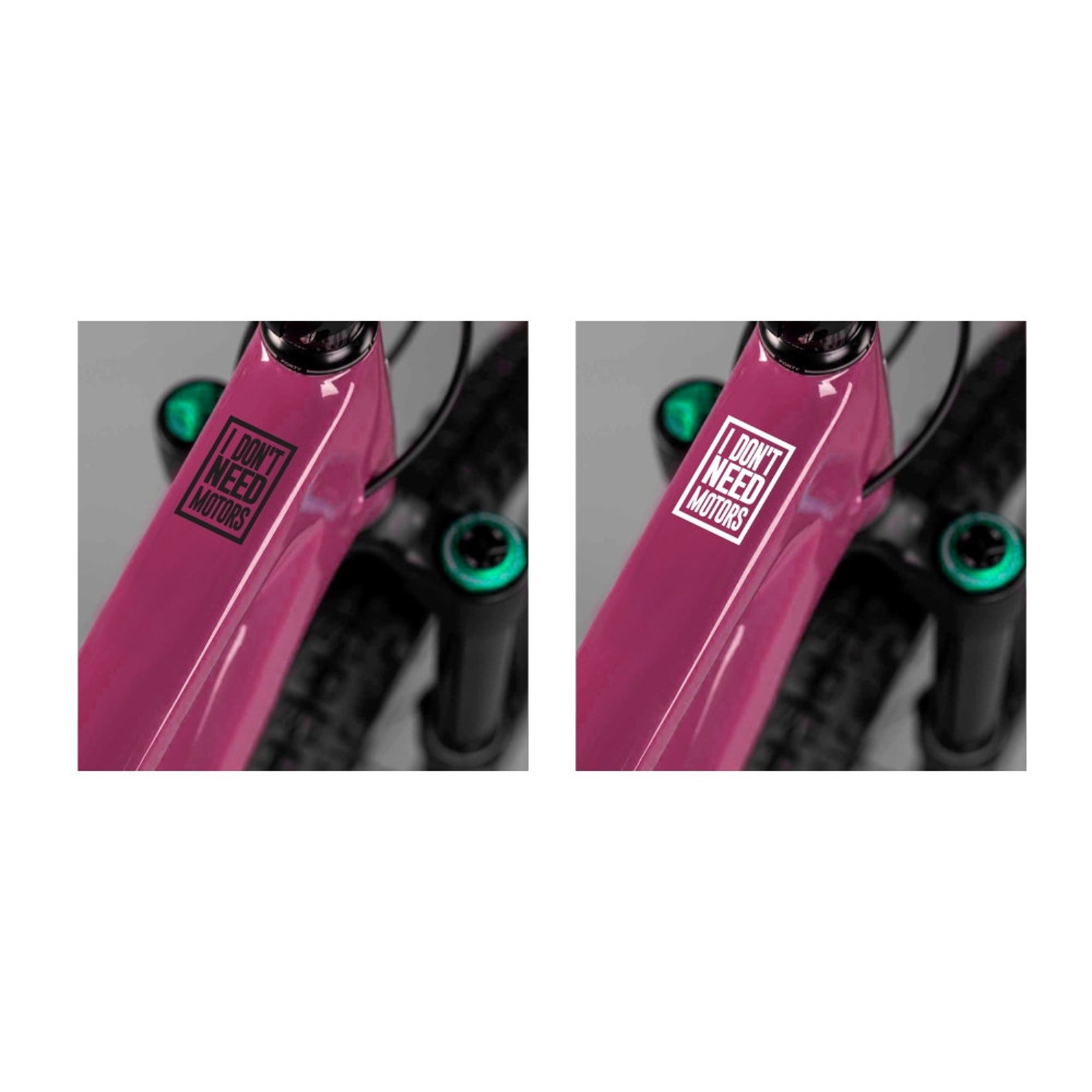 bike shop frame stickers