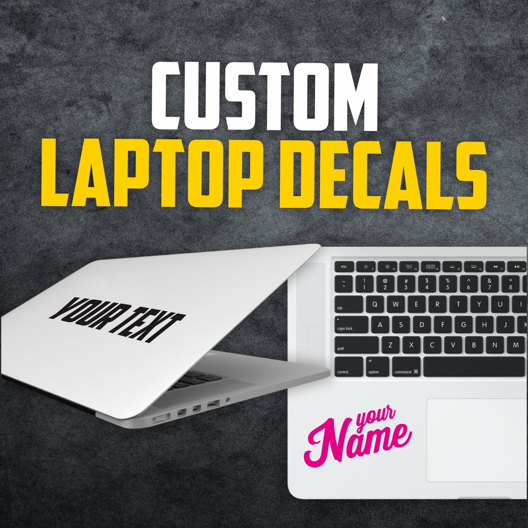 Custom Laptop Decals Personalized Laptop & Notebook Decals Laptop