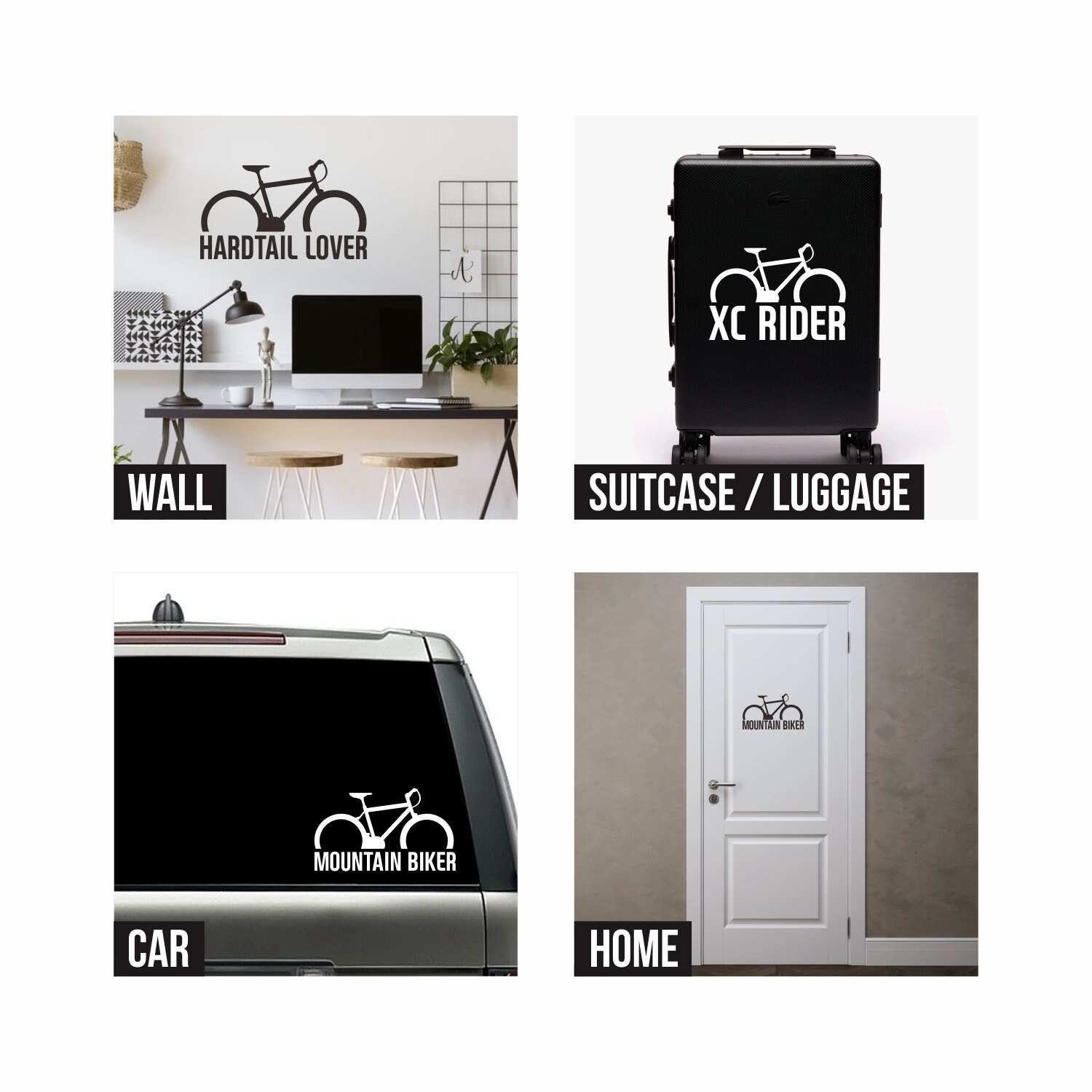 Custom Mountain Bike Decals Custom Bicycle Decals Etsy