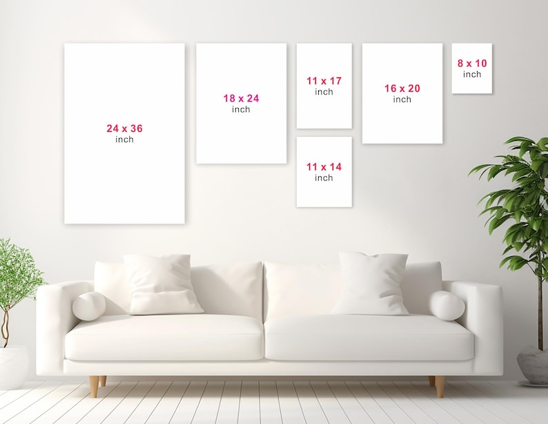 Custom Poster Printing - Personalized Poster - Family Photo Poster - Wedding Poster - Movie Poster - Wall Poster - Portrait Art Print image 8