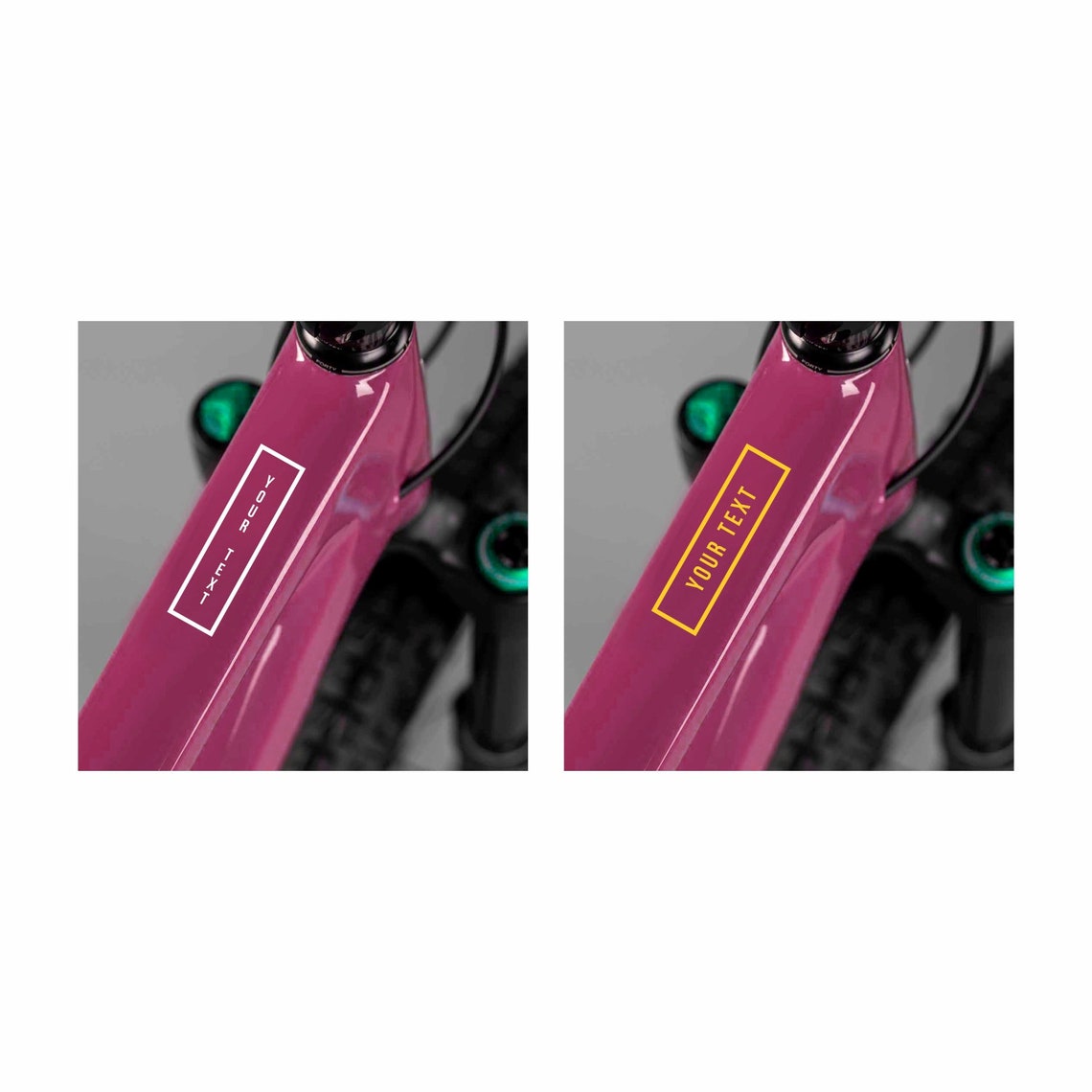 Custom Bike Frame Decals Bike Frame Decals Custom Decals Etsy