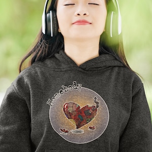 Homebody// Broken Heart/ Mended Heart/ Self Love/ Self Care/ Comfy Unisex Hoodie