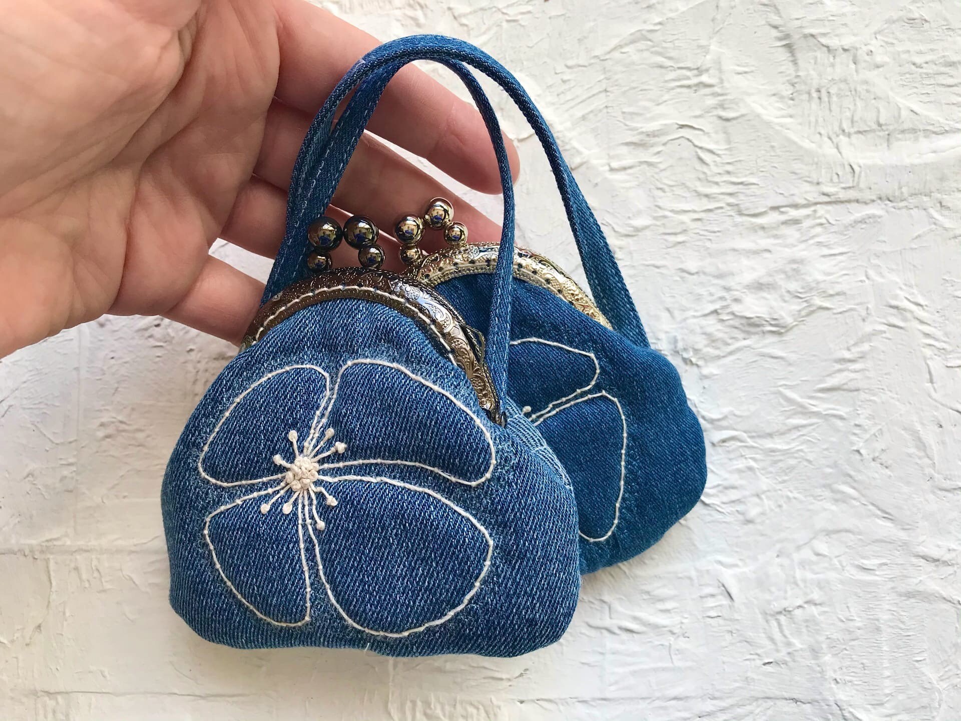 Pattern purse clasp video tutorial mini wallet pdf out of Etsy