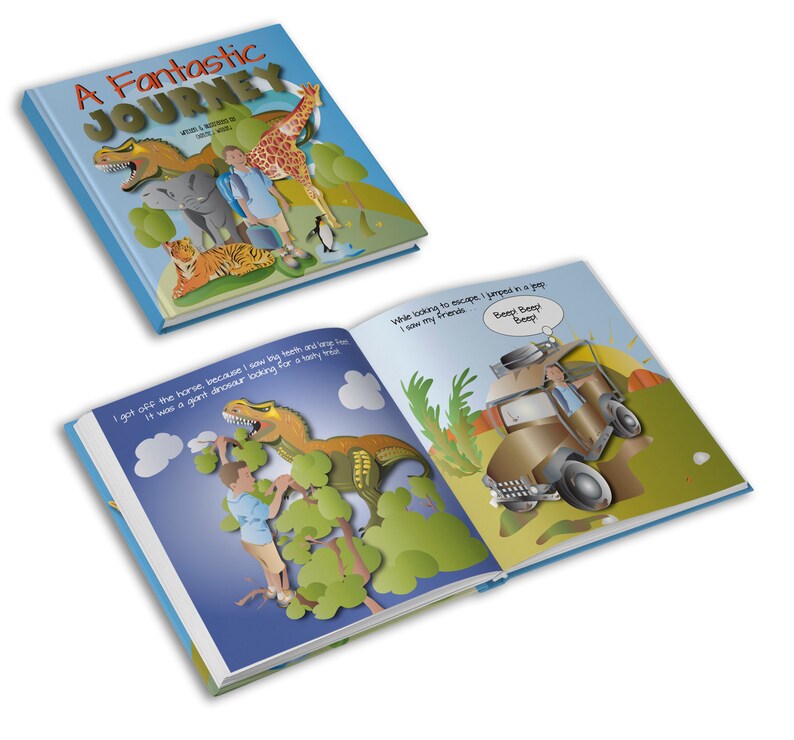 A Fantastic Journey Children's Book Picture Book Etsy