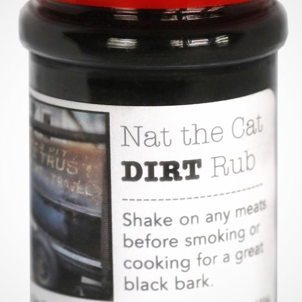 Nat the Cat Dirt Rub - Seasoning