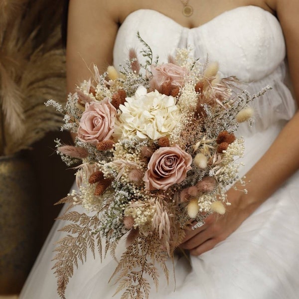 Bouquet de fleurs séchées Hanae