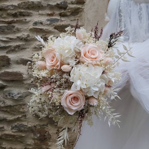 Bouquet fleurs séchées Selena