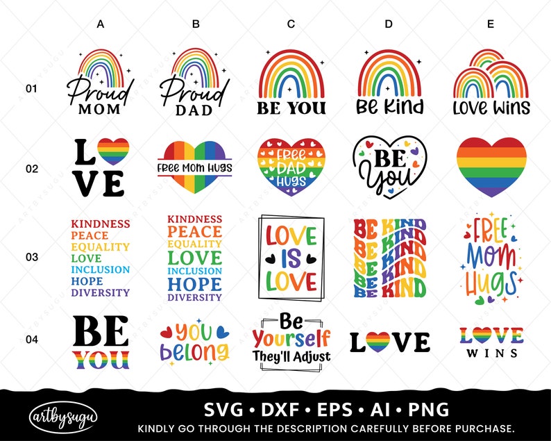 Gay Pride SVG Bundle, LGBTQ SVG, Pride Quotes image 2