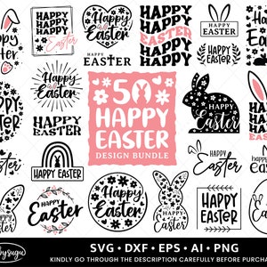 Joyeuses Pâques SVG Bundle, Pâques SVG Design