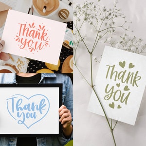 100 Thank you Svg Bundle, Thank you cards, Thank you stickers, Thank you gifts, Thank you Clipart, Thank you Cut Files for Cricut Silhouette image 8