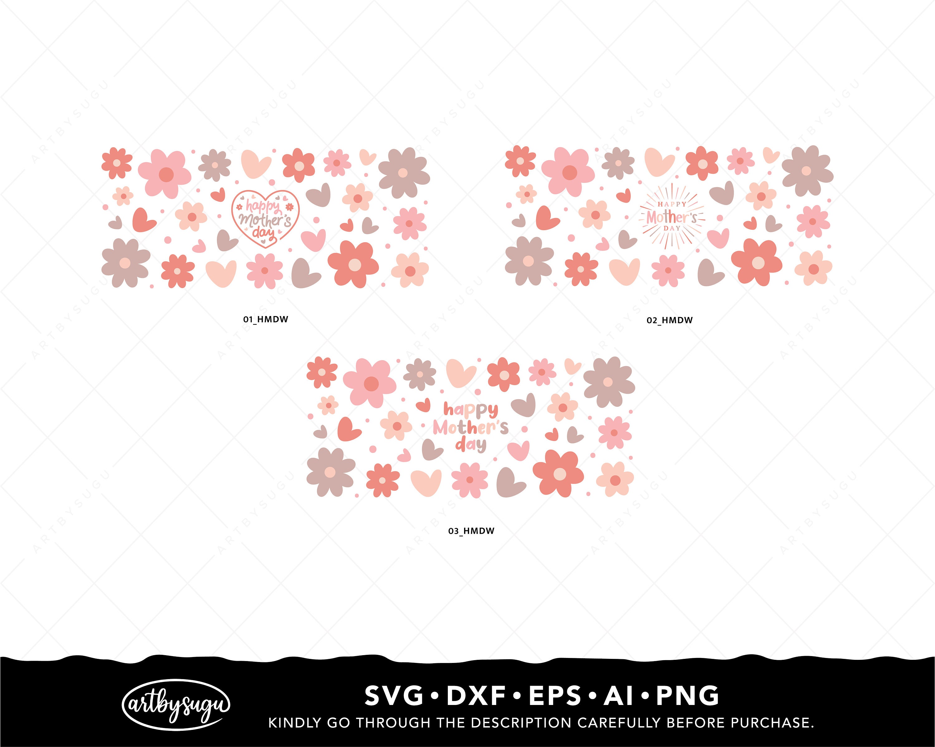 Happy Mothers Day Can Glass Wrap Svg, Libbey Glass Png, Libby Glass ...