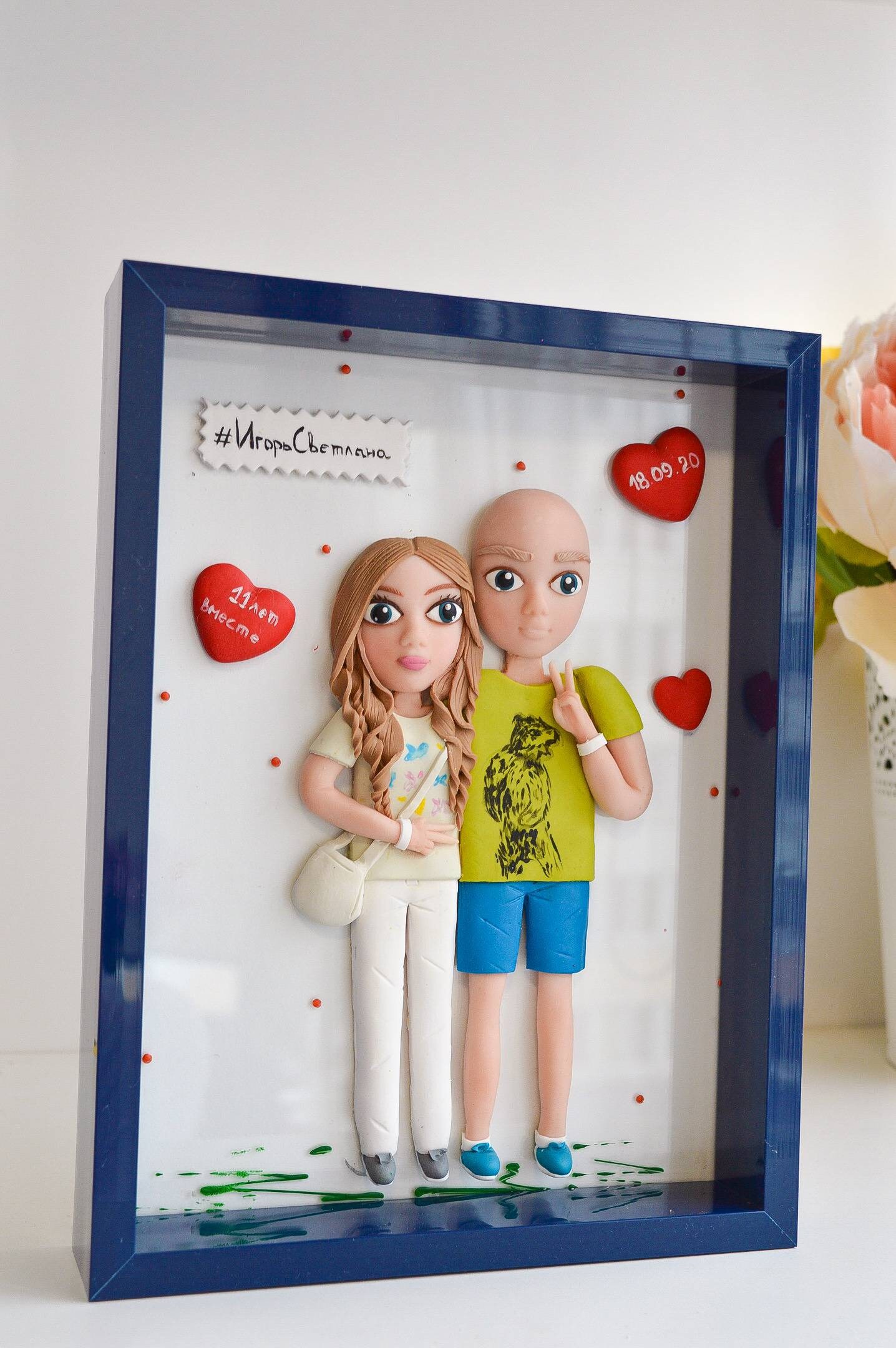 6th wedding anniversary gift for boyfriend Clay family Etsy