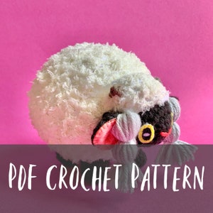 Mini Crochet Wooloo Pattern/Wooloo Plush Pattern/Pokémon Crochet Pattern