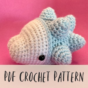 PDF Crochet Sn om Pattern/Snow Bug Plush Pattern/Poké Crochet Pattern