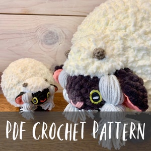 Wooloo Crochet Pattern Bundle/Jumbo and Mini Wooloo Plush Patterns