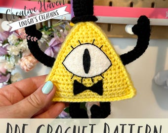 Crochet William Cipher Peluche Patron PDF/Patron Peluche Bill au crochet