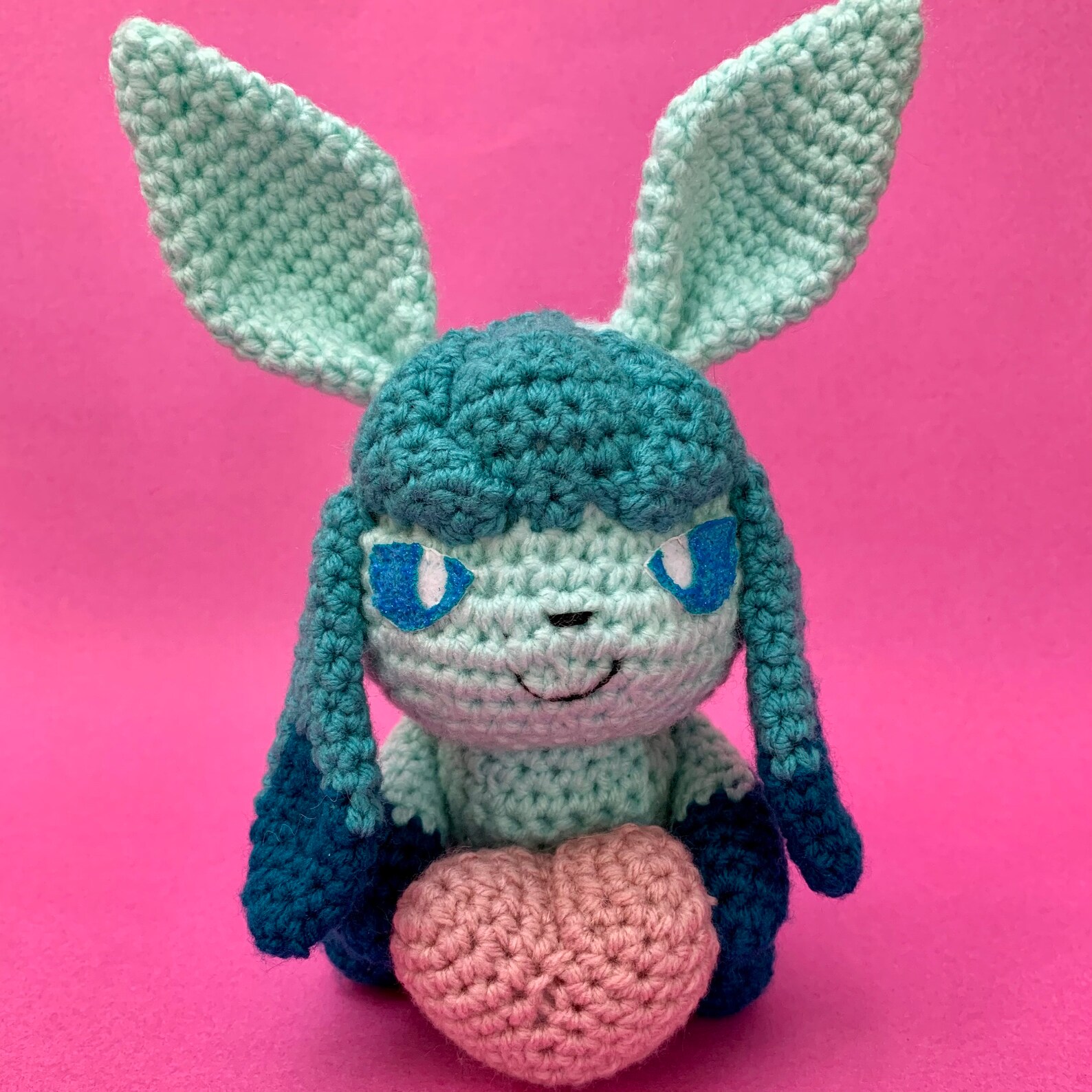 Glaceon Crochet Pattern/PDF Crochet Pattern/Pokémon Inspired Etsy