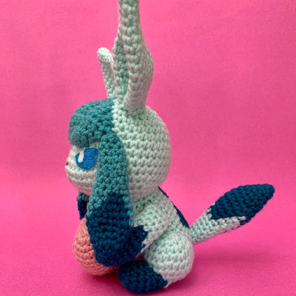 Glaceon Crochet Pattern/PDF Crochet Pattern/Pokémon Inspired Etsy