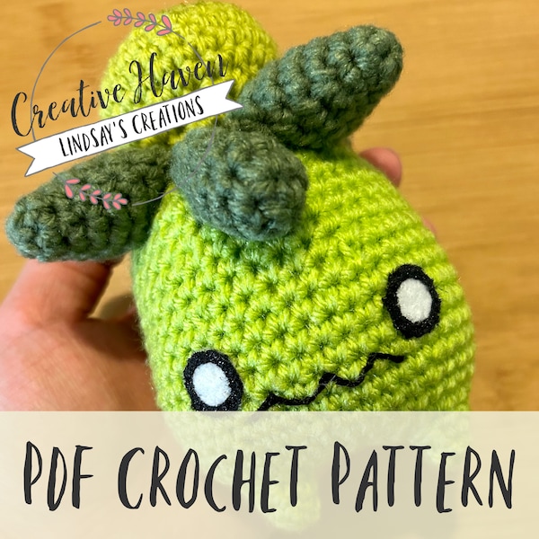 Smoliv Crochet PDF Pattern/Olive Monster Crochet Instructions