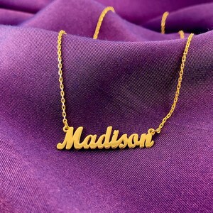 Name Necklace, Personalized Gift, Custom Name Necklace, Personalized Necklace, 925 Sterling Silver Necklace, Gifts For Her, Christmas Gifts