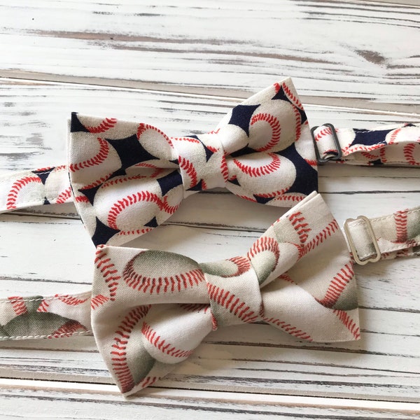 Baseball Bow Tie
