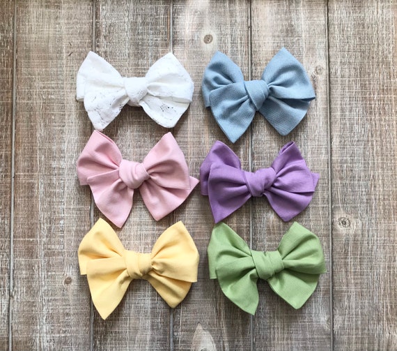 hand tied bows