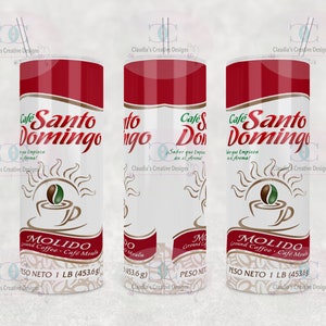 Santo Domingo Cafe- 20oz straight tumbler design