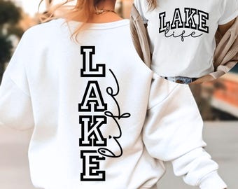 Lake Life SVG, PNG Files, Lake Svg, Lake Vacation Svg, Lake Shirt Svg, Lake Bum Svg, Lake House Svg, Summer Shirt Svg, Camping Svg