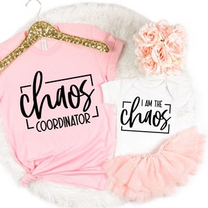 Chaos Coordinator Svg, Dxf, Png Files, Mama Mini Svg, Funny Mom Svg, Mom Life Svg, Funny Mom Shirt Svg, Mother's Day Svg