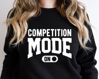Wettbewerb-Modus SVG-PNG-Dateien, Cheer Shirt svg, Cheer Mom svg, Cheerleader svg, Spieltag svg, Tanzlehrer-Svg, Tanz-Mama-Svg