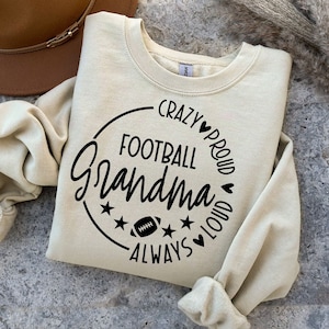 Verrückte stolze immer laute Fußball-Oma SVG, PNG-Dateien, Fußball-Oma-Svg, Fußball-Oma-Shirt-Svg, Spieltag-Svg, Muttertag SVG