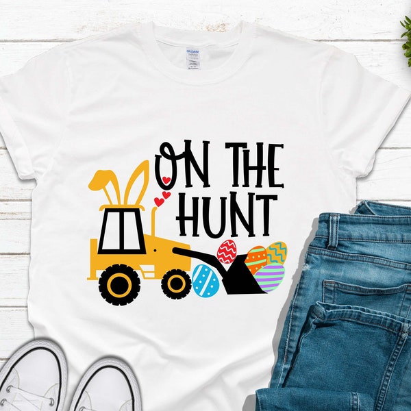 Easter Egg Hunt SVG PNG DXF Files, Boy Easter Svg, Kids Easter Svg, Easter Shirt Svg, Easter Toddler Svg, Boy Easter Shirt, Happy Easter Svg