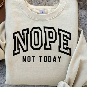 Não, hoje não SVG, PNG, arquivos DXF, camiseta engraçada de mãe Svg, vida de mãe Svg, temperamental Svg, sarcástico Svg, atrevido Svg, camiseta adolescente Svg