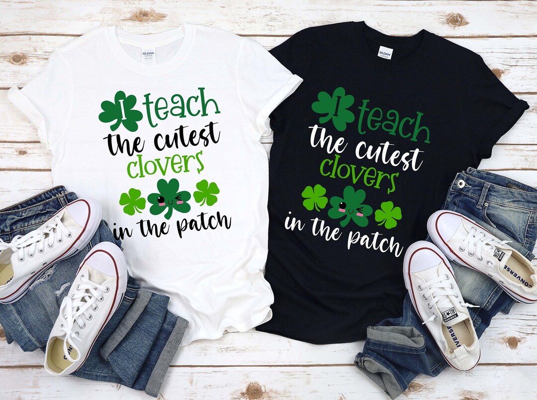 I Teach the Cutest Clovers in the Patch Svg Png Files, Shamrock Svg ...