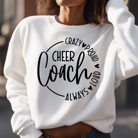 Cheer Coach SVG, PNG Files, Coach Svg, Cheerleader  Svg, Coach Shirt Svg, Sports Svg, Cheerleading Svg, Cheer Life Svg, Cheer Coach Shirt