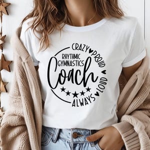 rhythmische Gymnastik-Trainer SVG, PNG-Dateien, Gymnastik-Svg, Gymnastik-Trainer-Shirt-Svg, Trainer-Shirt-Svg, Turner-Svg