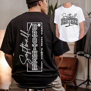 Hermano de Softbol Loco Orgulloso Siempre Fuerte SVG, Archivos PNG, Hermano de SoftbolSVG, Camiseta Hermano de Softbol Svg, Camiseta Hermano Svg, Hermano de Softbol