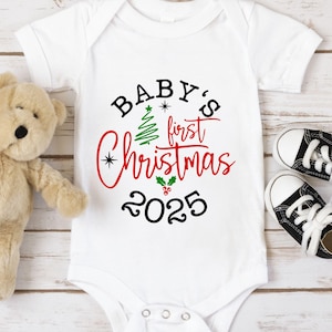 My First Christmas SVG, PNG Files Christmas Ornament Svg, Christmas 2025 Svg, Christmas Baby Svg,  Png Files for Cricut and Sublimation.