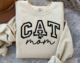 Cat Mom SVG PNG Files, Cat Mama Svg, Funny Cat Mom Shirt Svg, Fur Mom Svg, Cat Lover Svg