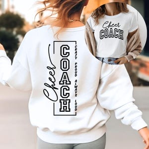 Cheer Coach SVG, PNG-Dateien, Trainer SVG, Cheerleader SVG, Trainer Shirt SVG, Sport SVG, Cheerleader SVG, Cheer Life SVG, Cheer Coach Shirt