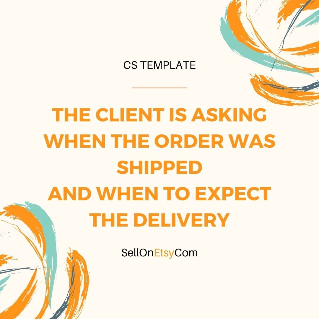 Customer service template Customer support email Customer help Etsy