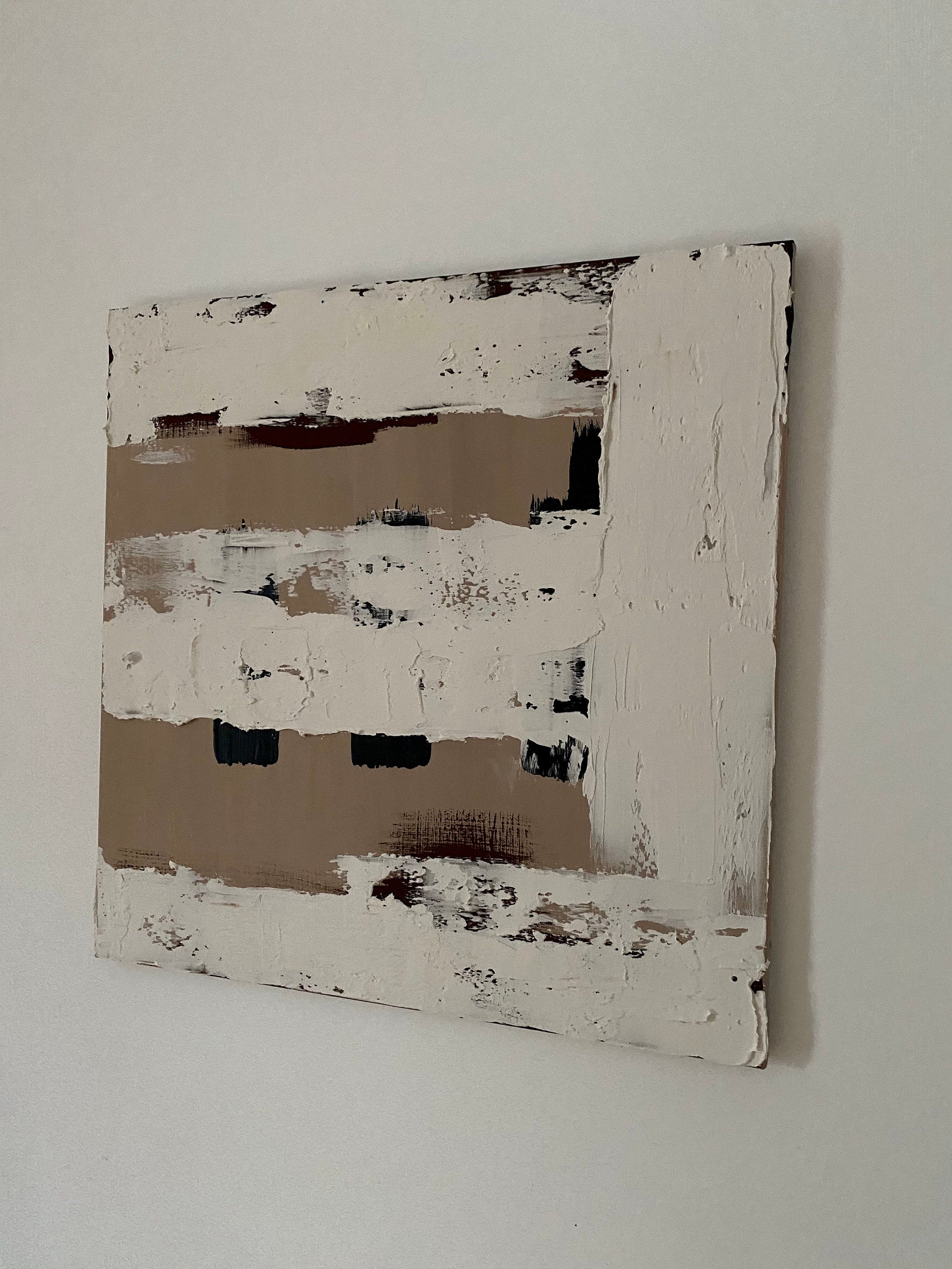 minimalist plaster art