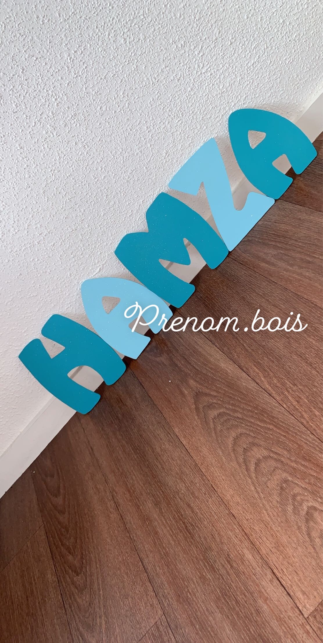 Prénom en Bois Personnalisable Chambre Enfant et Bébé