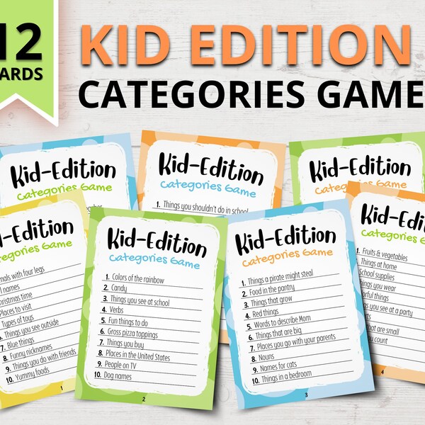 Kids Edition - Etsy