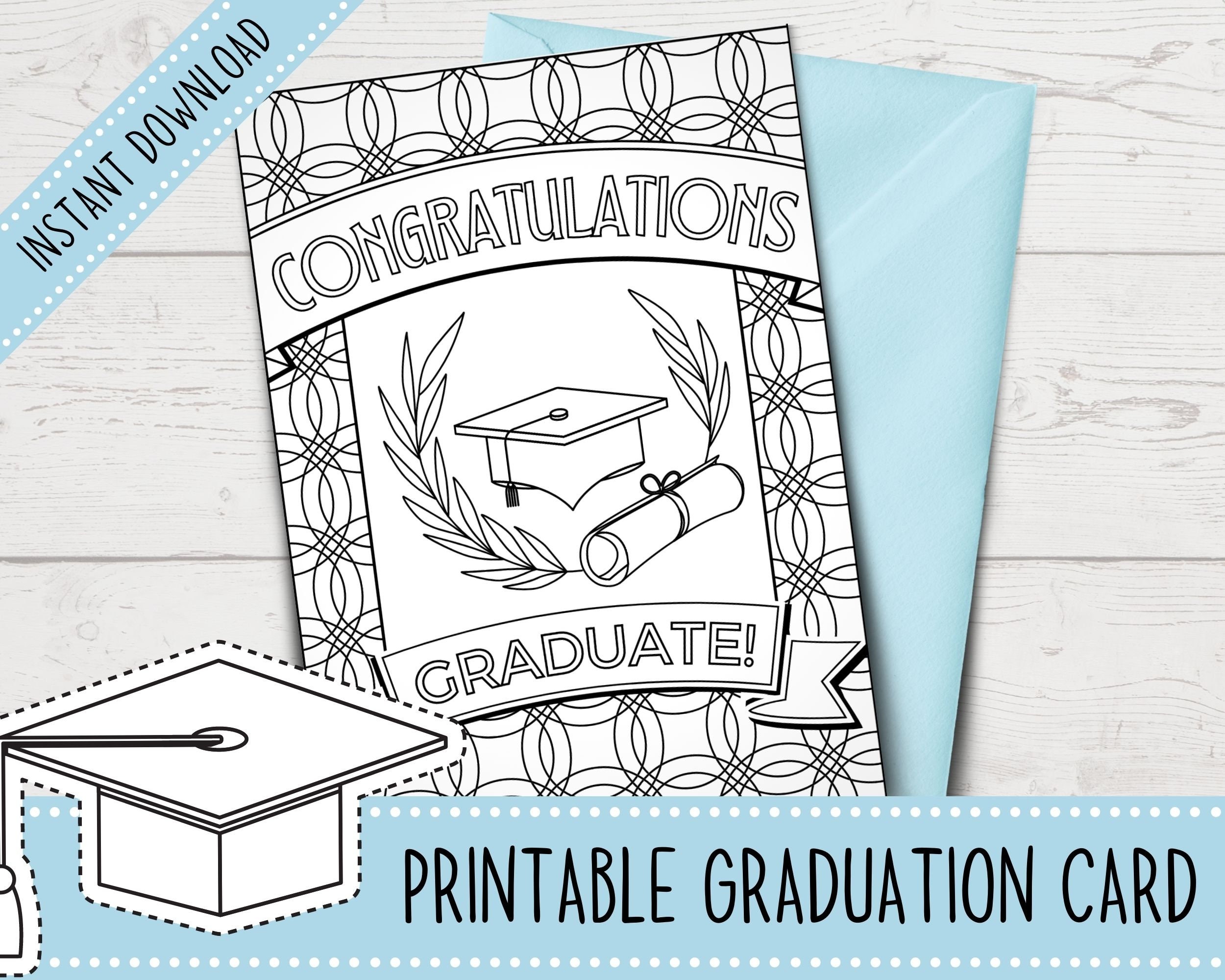 Printable Graduation Card