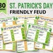 associate with st patricks day family feud