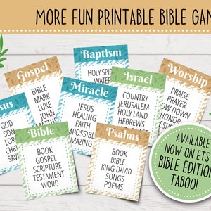 Christian Bible Feud Game Bible Family Feud-style Game Show Church